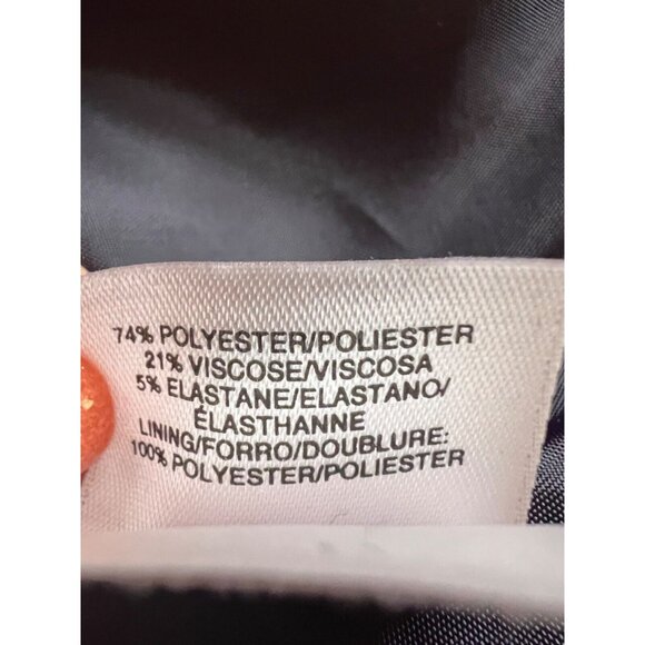 Kasper Separates Suit Jacket Blazer 14 Purple Grape Classic 1 Button Stretch - Picture 8 of 12